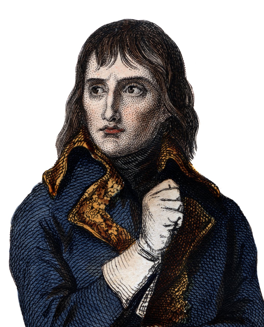 Bonaparte tábornok (Napoleon Bonaparte) portréja (1768-1821). alkotó: French School