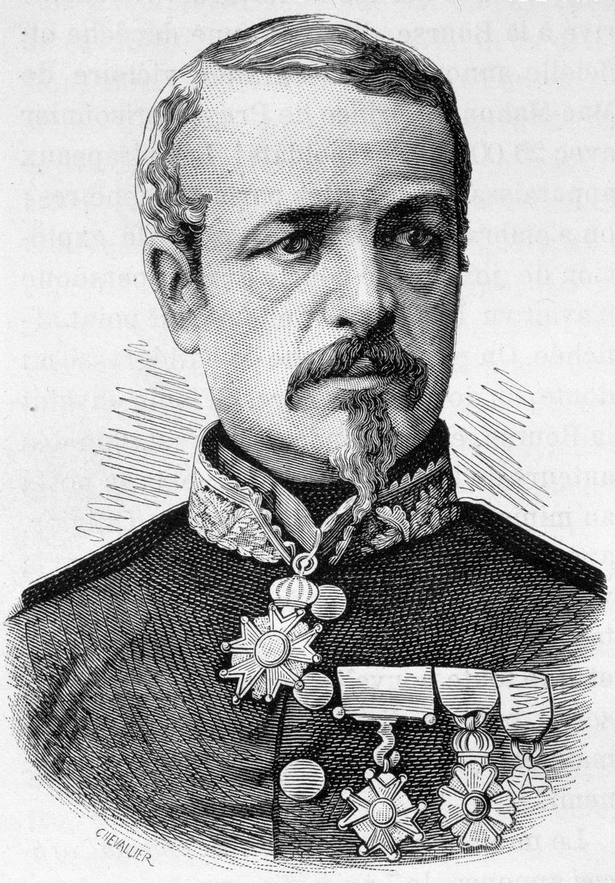 Charles Auguste Frossard tábornok (1807-1875) portréja – Henri Martin „L’Histoire de France” című művében alkotó: French School