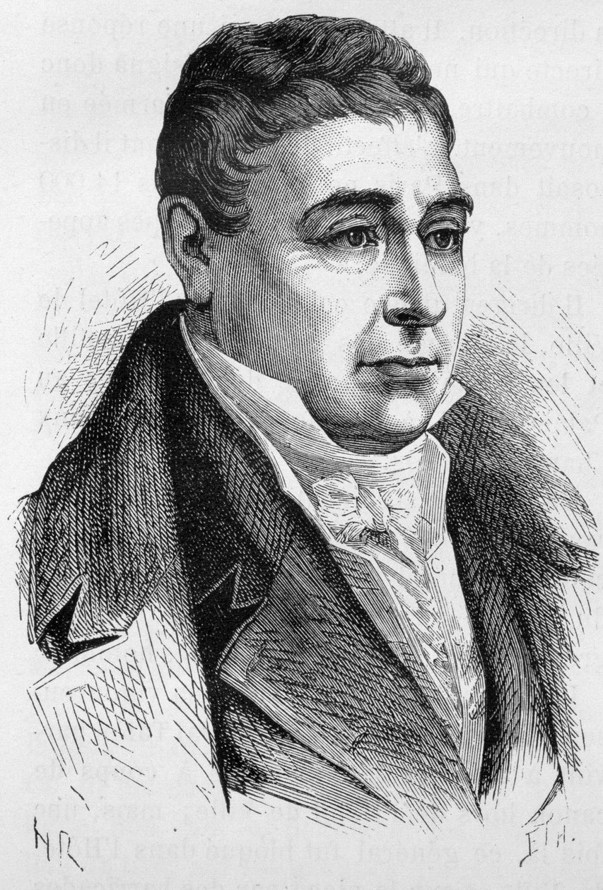 La Fayette (Lafayette) tábornok (1757 - 1834) portréja – Henri Martin „Franciaország története” c. alkotó: French School