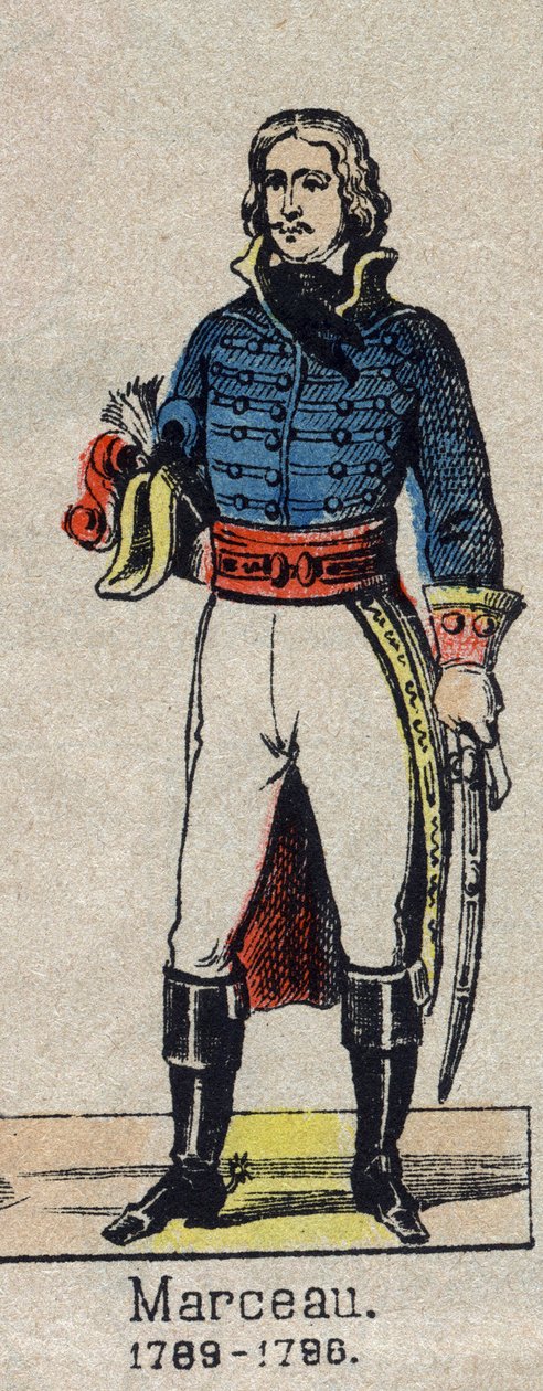 Marceau tábornok (1769-1796) portréja. alkotó: French School