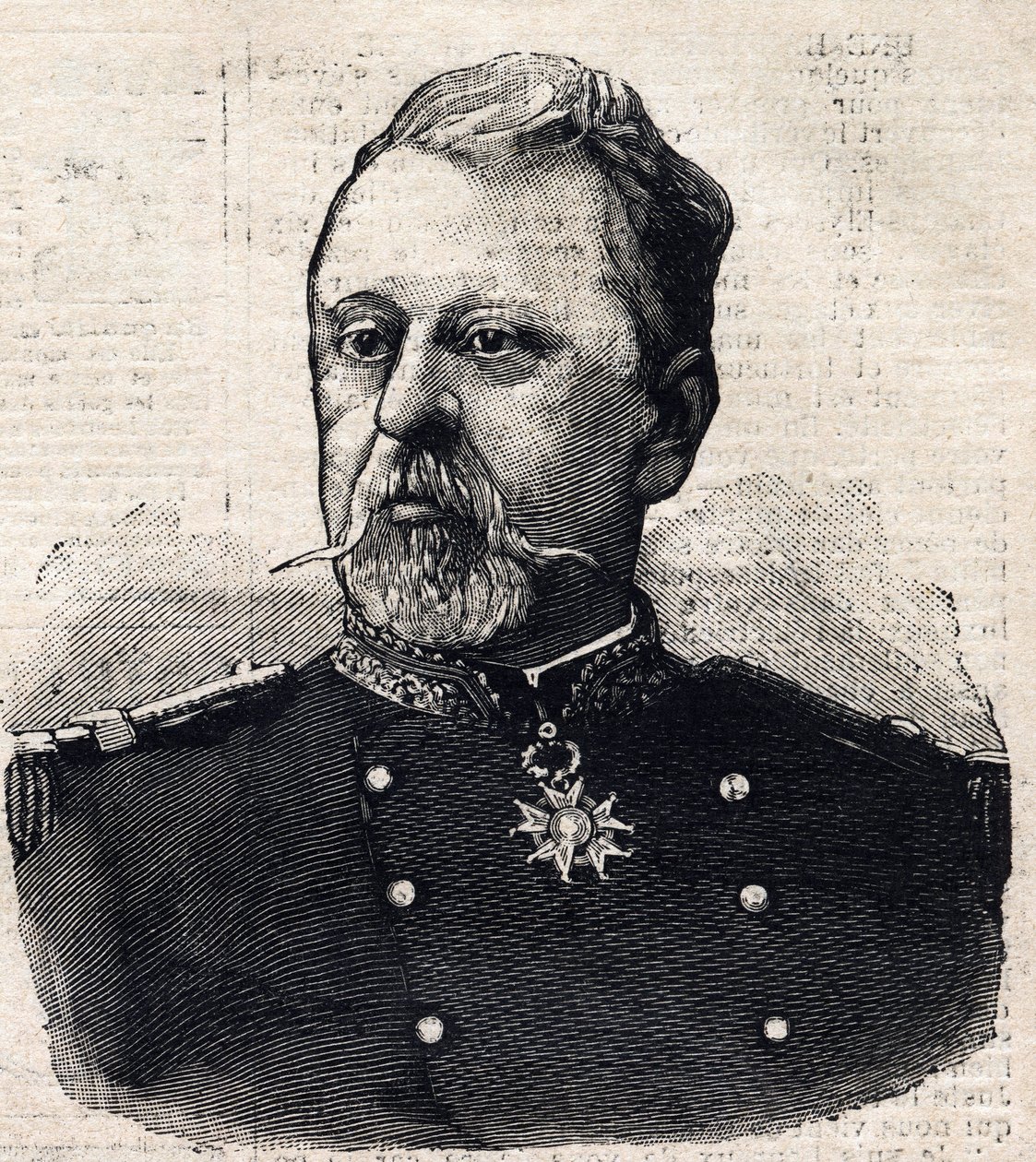 A Szent Mars (Szent Mars) Poilloue tábornok portréja (1832-1897) alkotó: French School