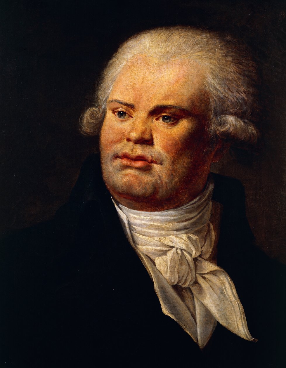 Georges Danton (1759-94) portréja (olaj, vászon) alkotó: French School