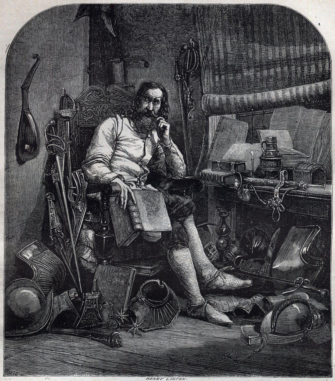 Gjergj Kastrioti Skanderbeg (vagy George Scanderbeg) Georges Scanderberg portréja alkotó: French School