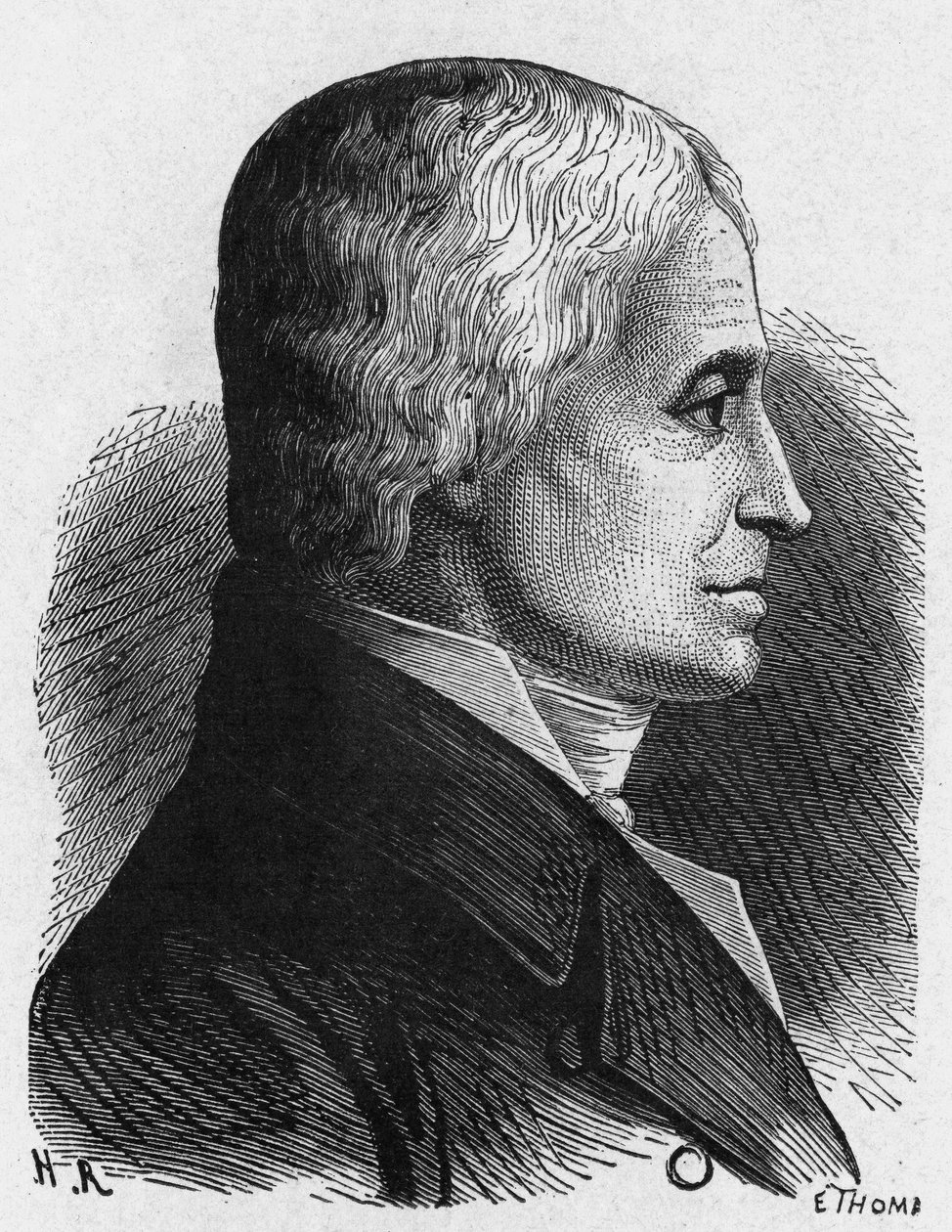Guillaume Carcel (1750-1812) portréja – Henri Martin „Franciaország története” című filmjében alkotó: French School