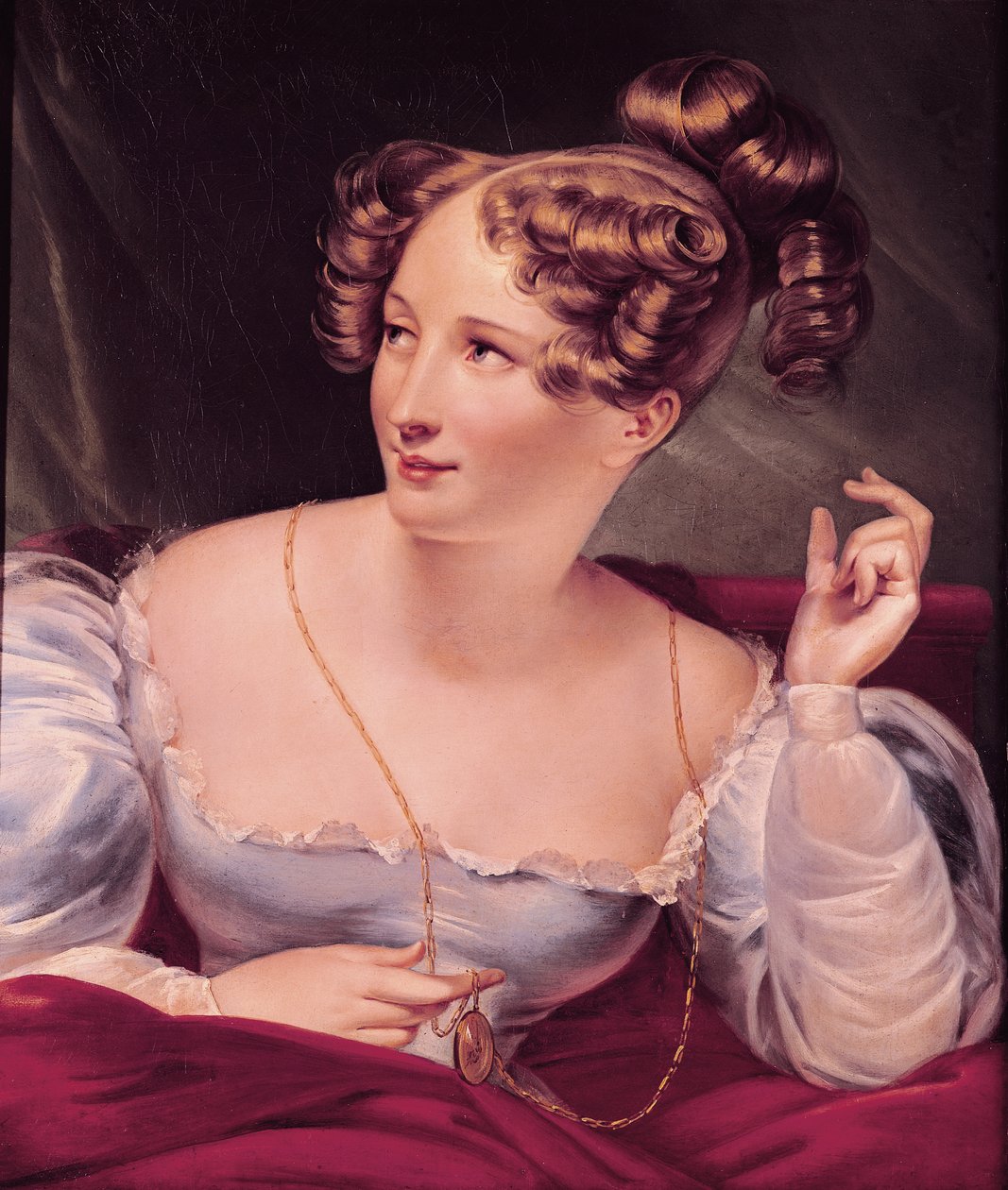 Harriet Smithson (1800-54) portréja alkotó: French School
