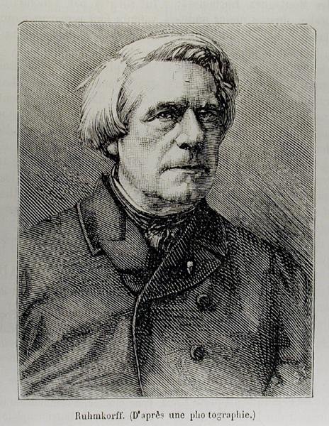 Heinrich Daniel Ruhmkorff (1803-77) portréja alkotó: French School