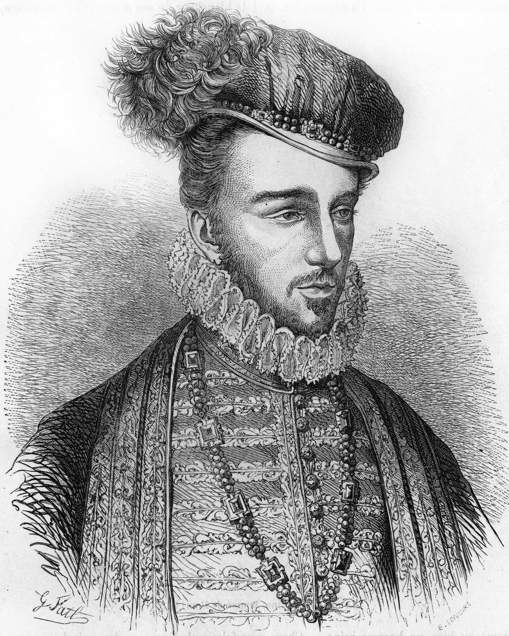 Hercules François de Valois portréja, akit François d
