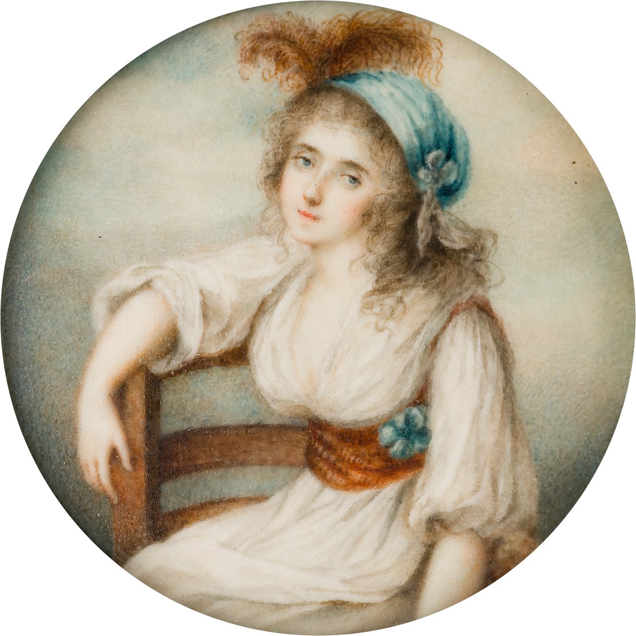 Hon arcképe. Lucy Byng, Bradford első grófnője (1766-1844), 1786-1844 (olaj, vászon) alkotó: French School