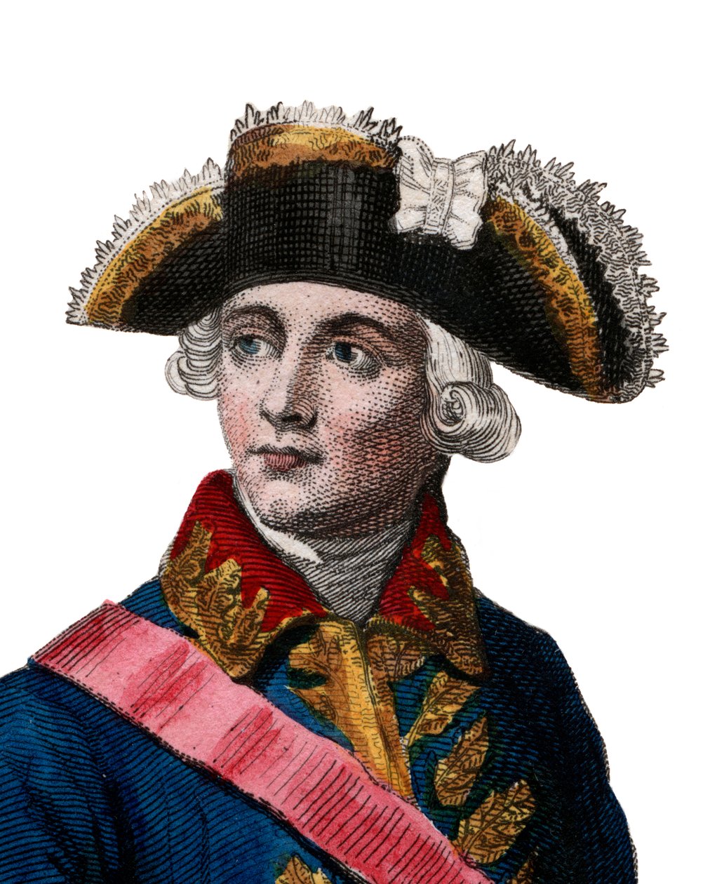 Jacques Antoine Hippolyte, Guibert gróf (1743-1790), francia tábornok és katonai író portréja. alkotó: French School