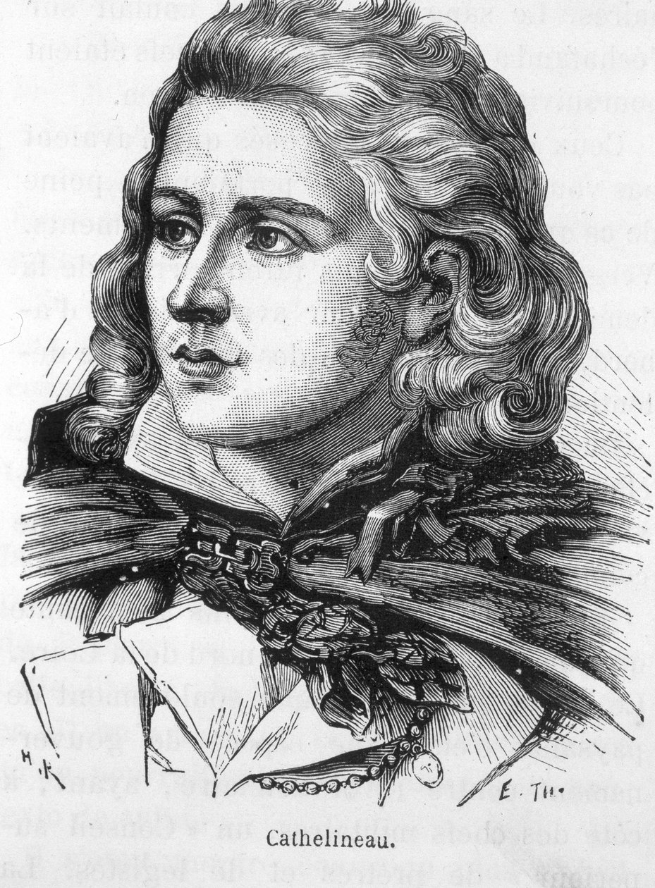 Jacques Cathelineau (1759-1793), Vendée vezetőjének portréja – Henri Martin „Franciaország története” című művében alkotó: French School