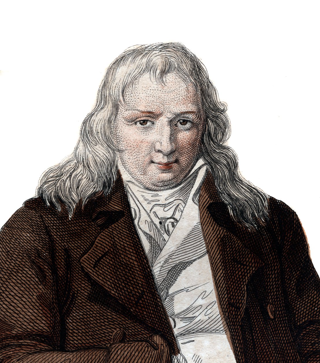 Jacques Henri Bernardin de Saint Pierre (1737-1814), francia író és botanikus portréja. alkotó: French School