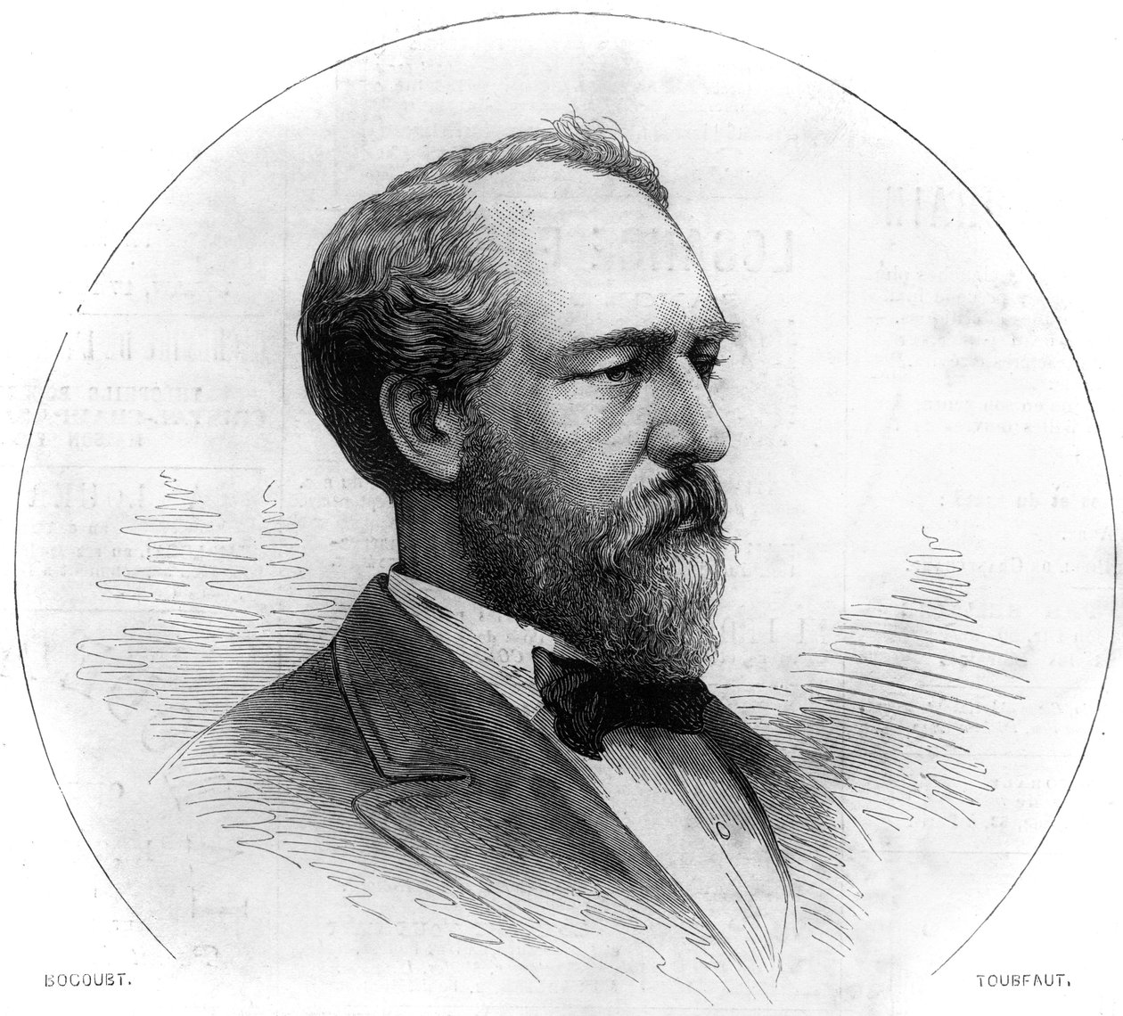 James Abram Garfield portréja alkotó: French School