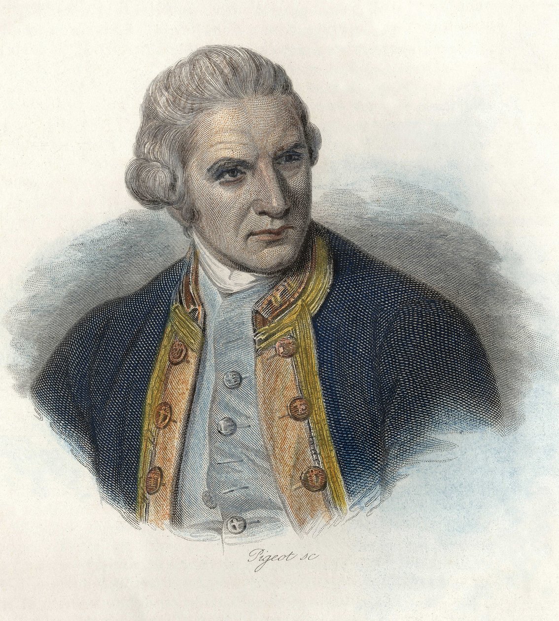 James Cook portréja alkotó: French School