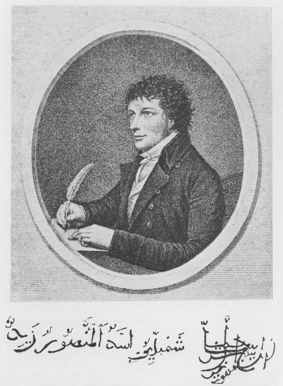 Jean-Francois Champollion (1790-1832) portréja alkotó: French School