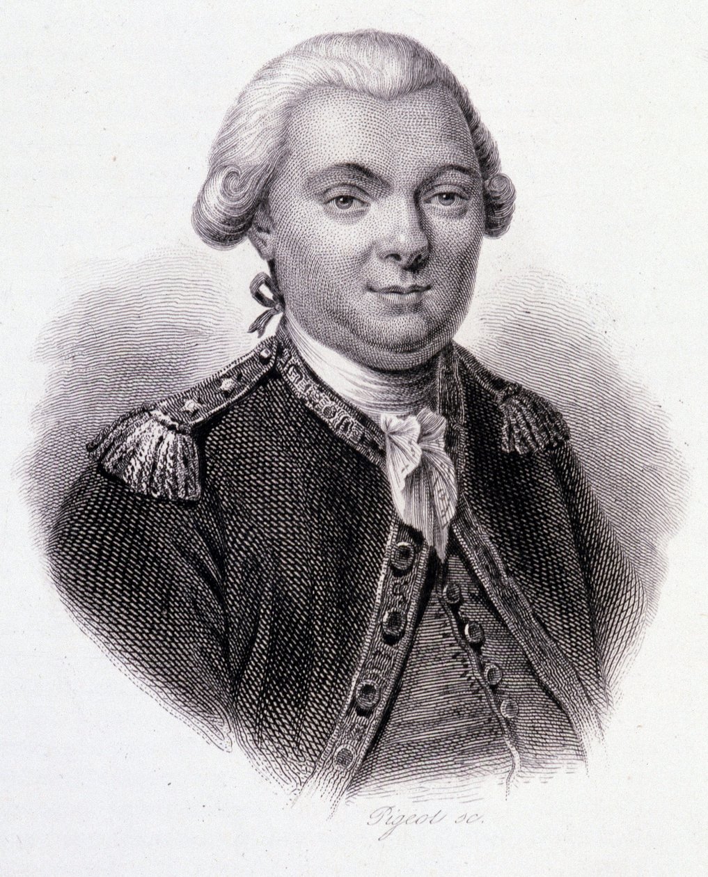 Jean-Francois Galaup, La Perouse gróf portréja (Jean Francois Laperouse) alkotó: French School