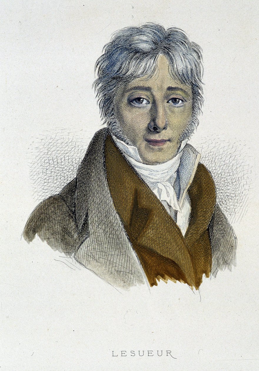 Jean - François Lesueur portréja - metszet alkotó: French School