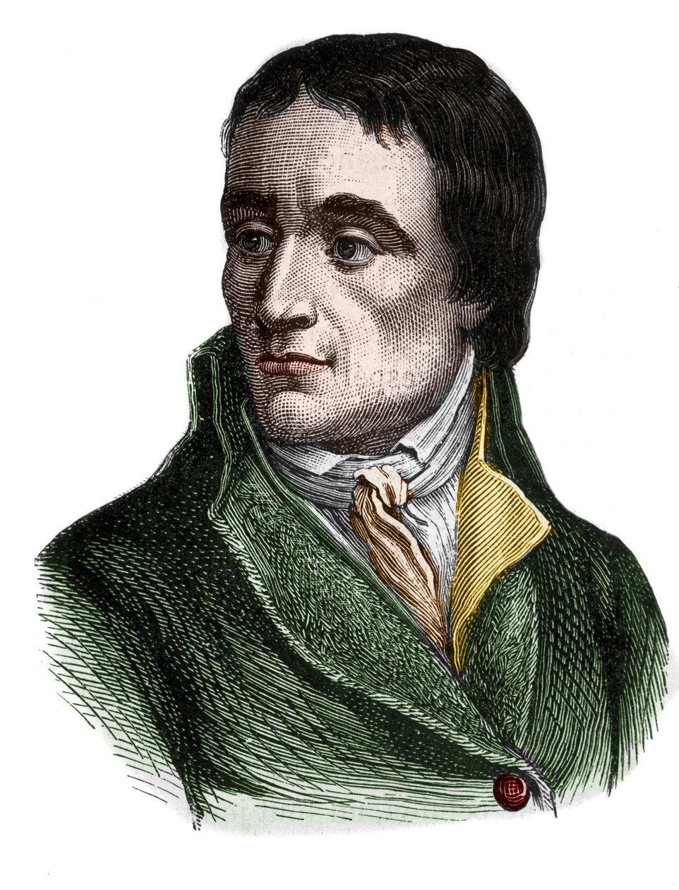 Jean Baptiste (Jean-Baptiste) Carrier (1756-1794), francia politikus portréja – Henri Martin „L’Histoire de France” című könyvében alkotó: French School