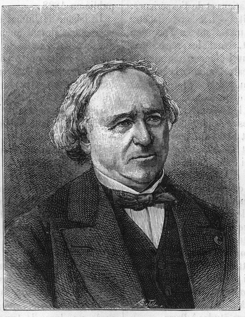 Jean Baptiste (Jean-Baptiste) Dumas (1800-1884) francia kémikus, a Központi Művészeti és Manufaktúra Iskola 1832-es alapítója portréja. alkotó: French School