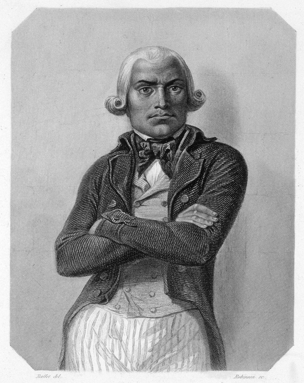 Jean Baptiste Drouet francia politikus (1763-1824) portréja. Lamartine "L