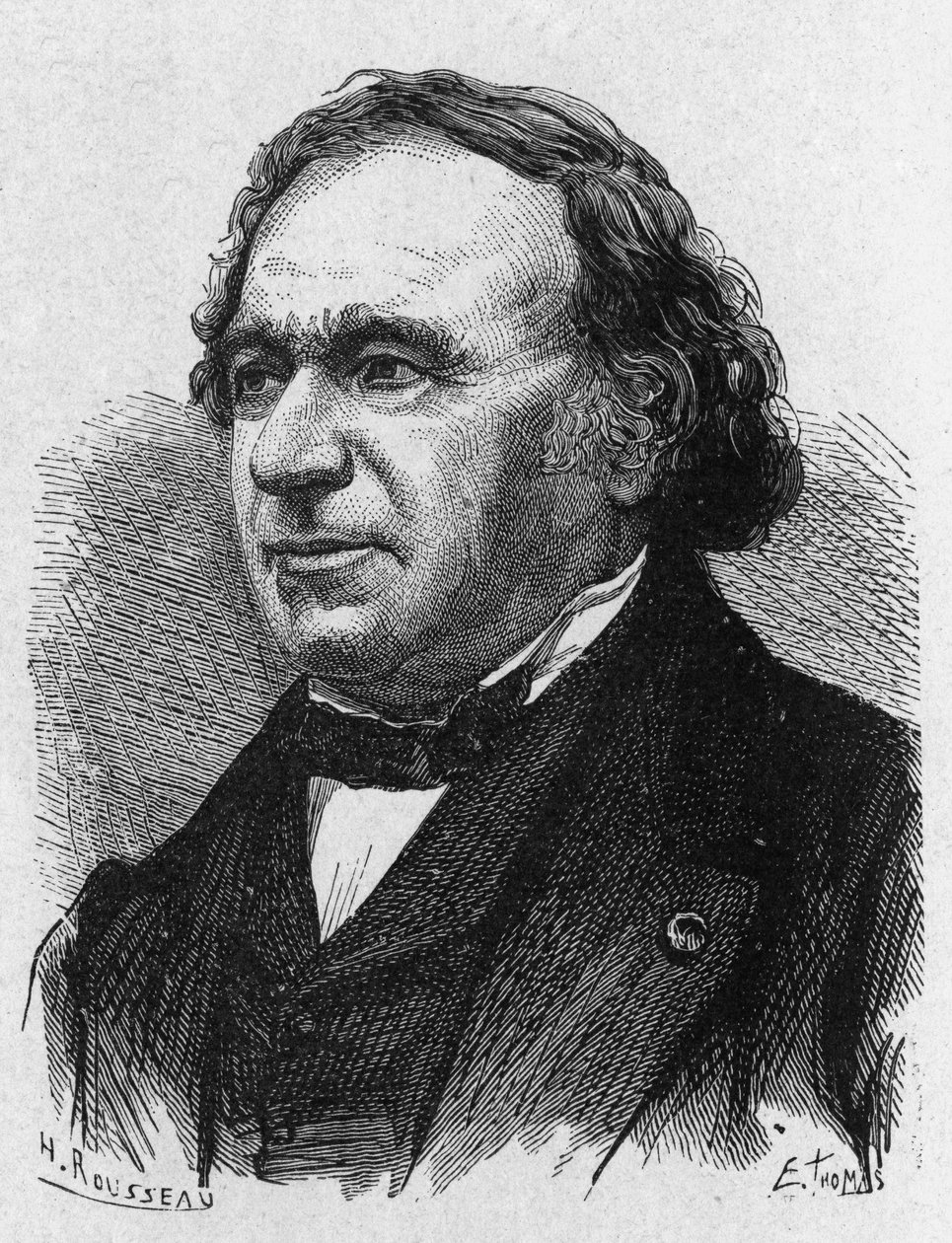 Jean Baptiste Dumas (1700 - 1884) portréja - a Tudományos albumban; jeles tudósok; Nagy felfedezések””” 1896. alkotó: French School