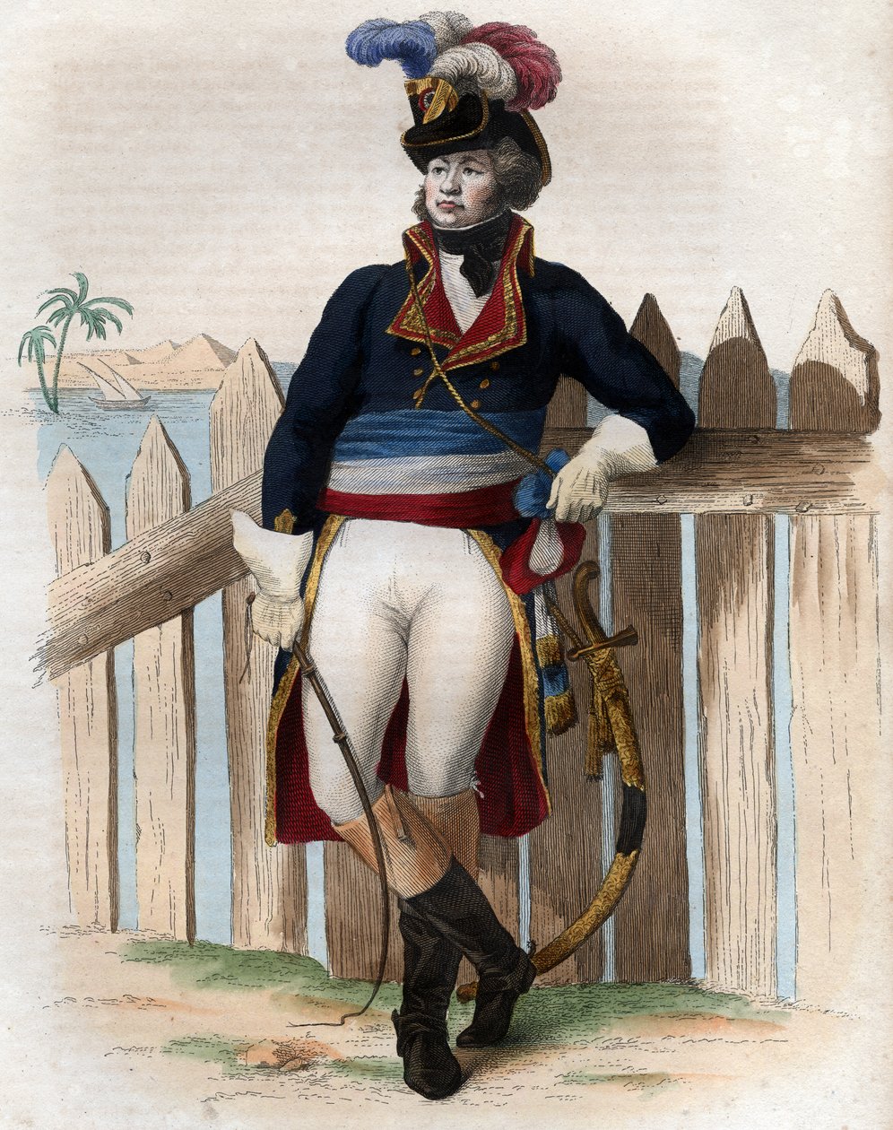 Jean Baptiste Kleber (1753-1800) francia tábornok portréja. alkotó: French School