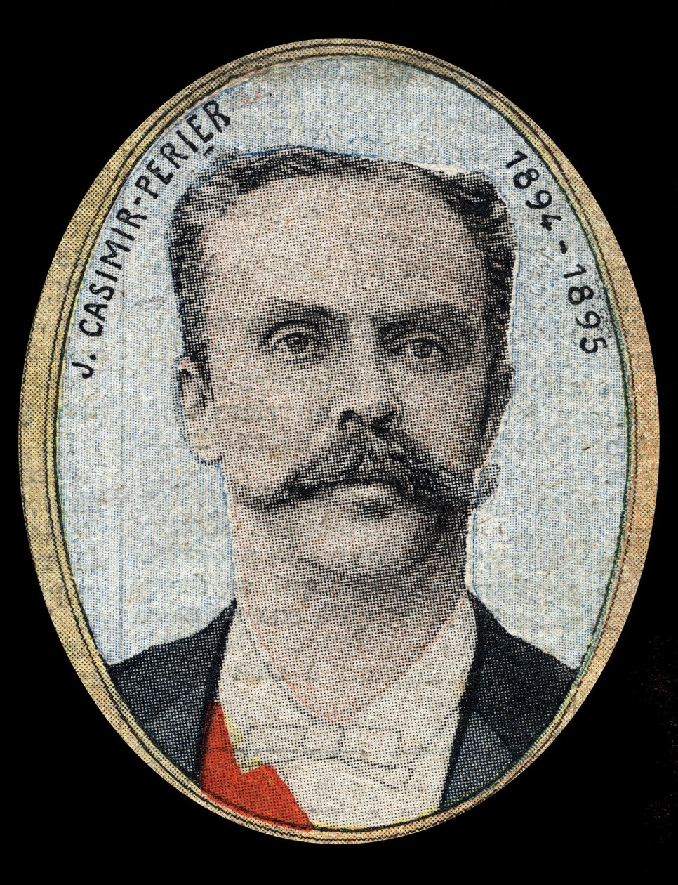 Jean Casimir-Perrier (Casimir Perrier, Casimir Perrier, Casimir-Perrier) (1847-1907), a Francia Köztársaság elnökének portréja. alkotó: French School
