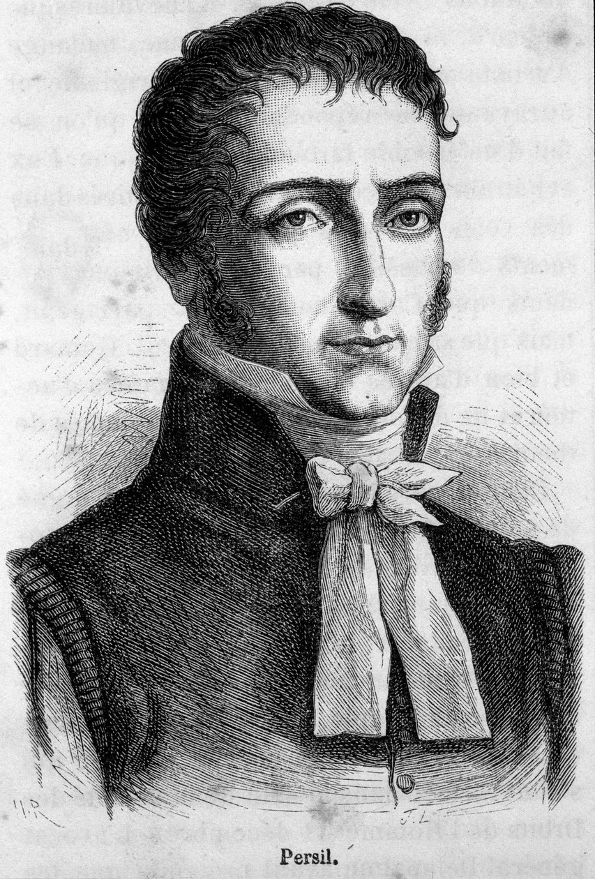 Jean Charles Persil (1785-1870) francia igazságügyi miniszter portréja. alkotó: French School