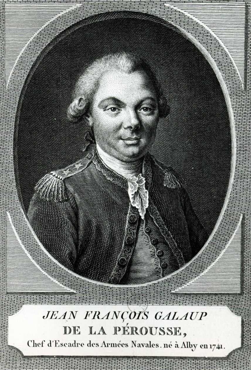 Jean Francois Galaup de la Perouse (1741-88) portréja alkotó: French School