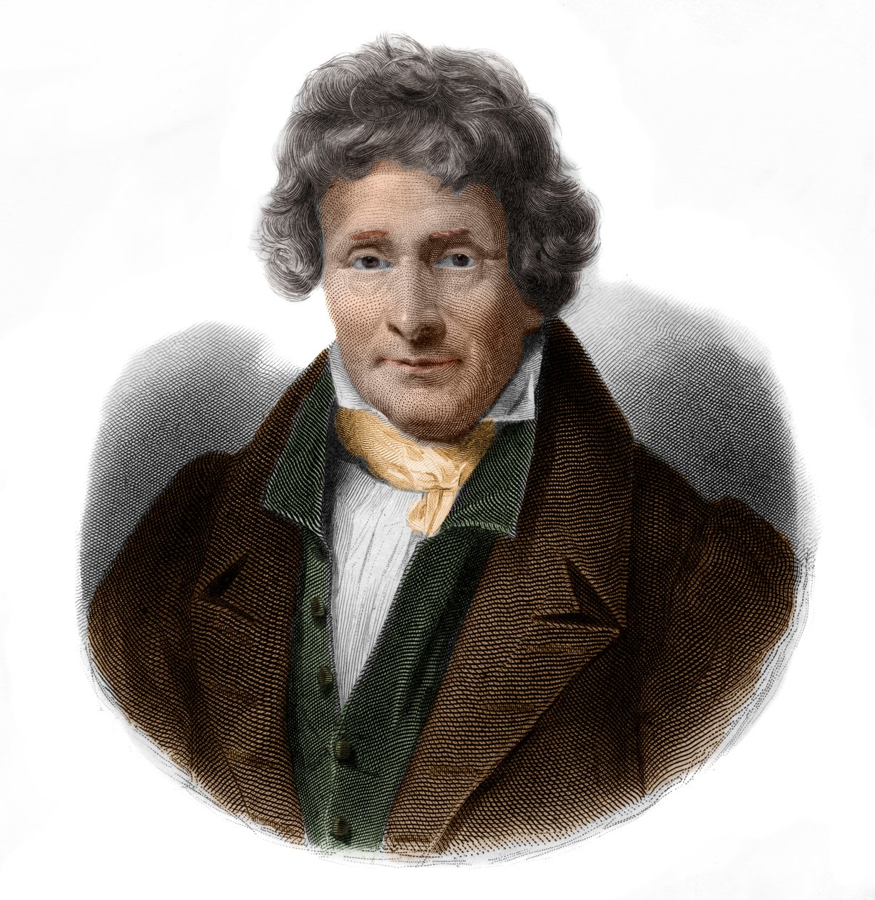 Jean Francois Le Breton (1762-1838) festő és fizikus portréja. alkotó: French School