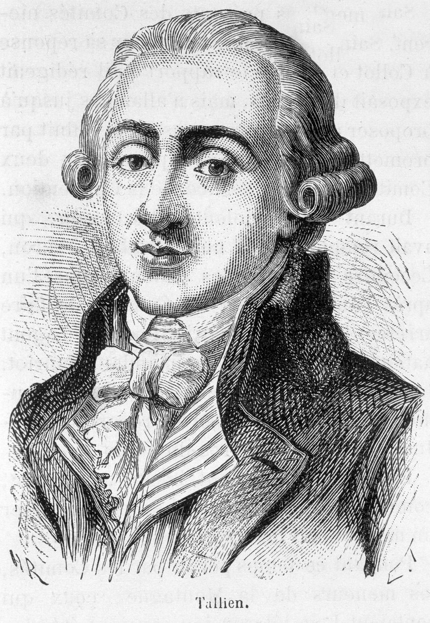 Jean Lambert (Jean-Lambert) Tallian francia politikus (1767-1820) portréja – Henri Martin „L