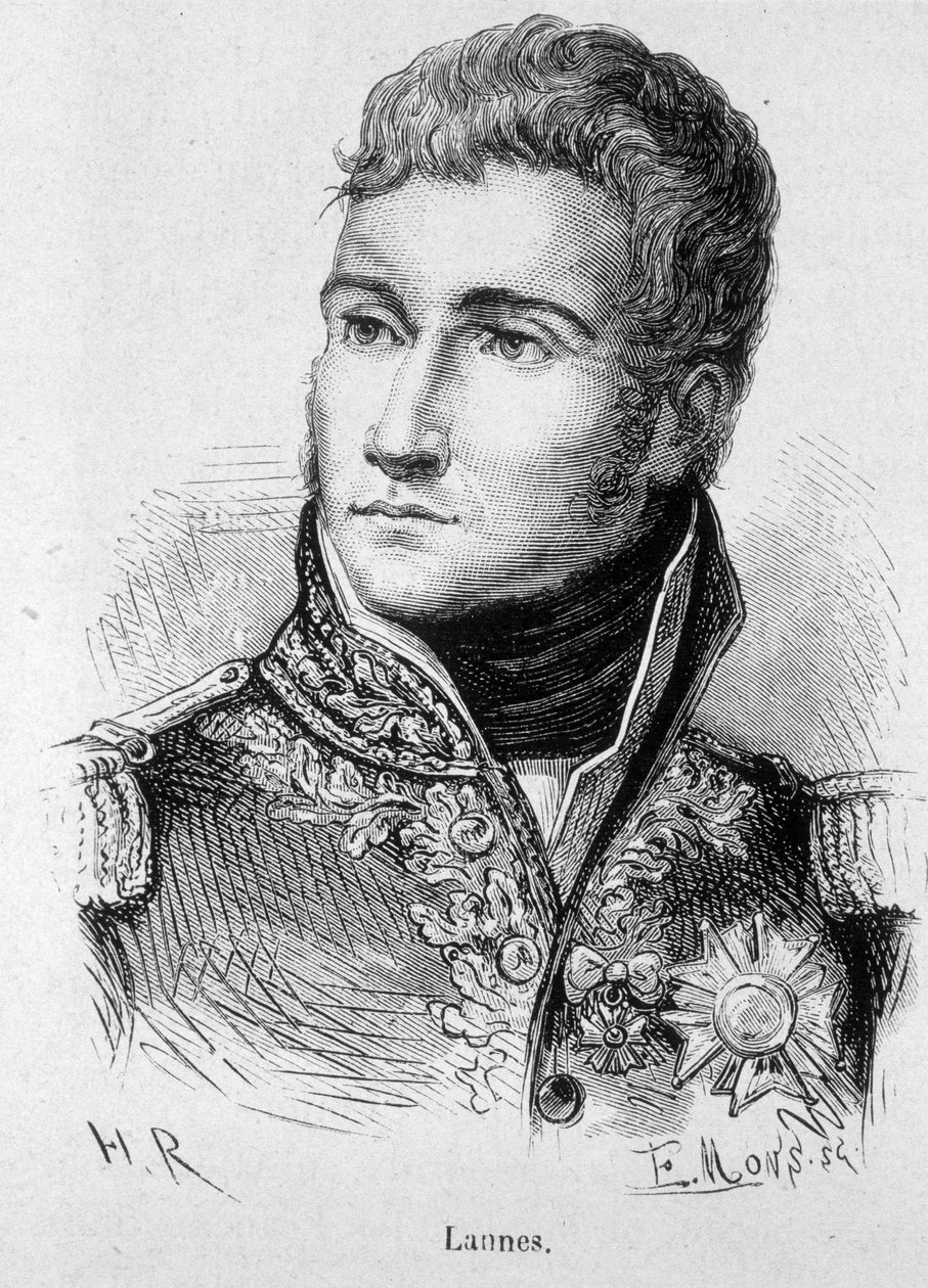 Jean Lannes, Montebello hercegének, Franciaország marsalljának (1769 - 1809) portréja – Henri Martin „Franciaország története” c. alkotó: French School