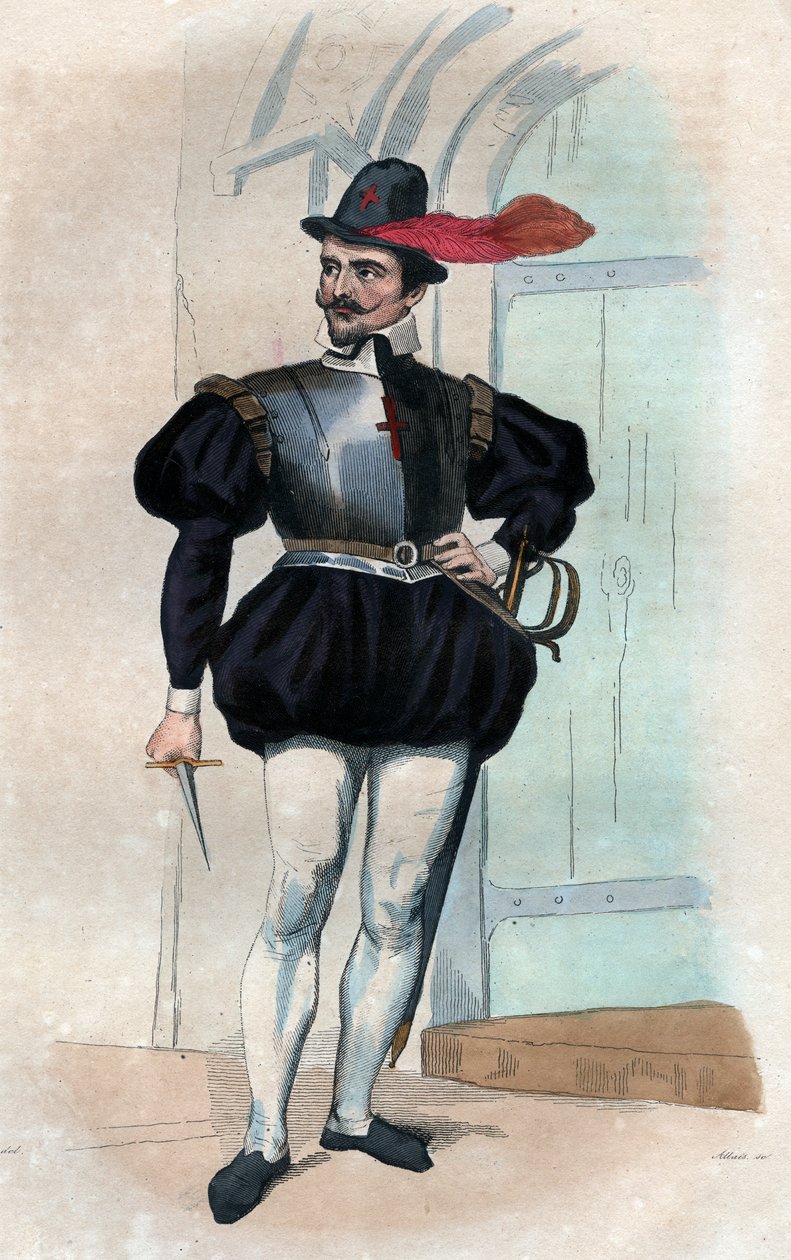 Jean Leclerc, Bussy Leclerc (megh. 1635) portréja. alkotó: French School
