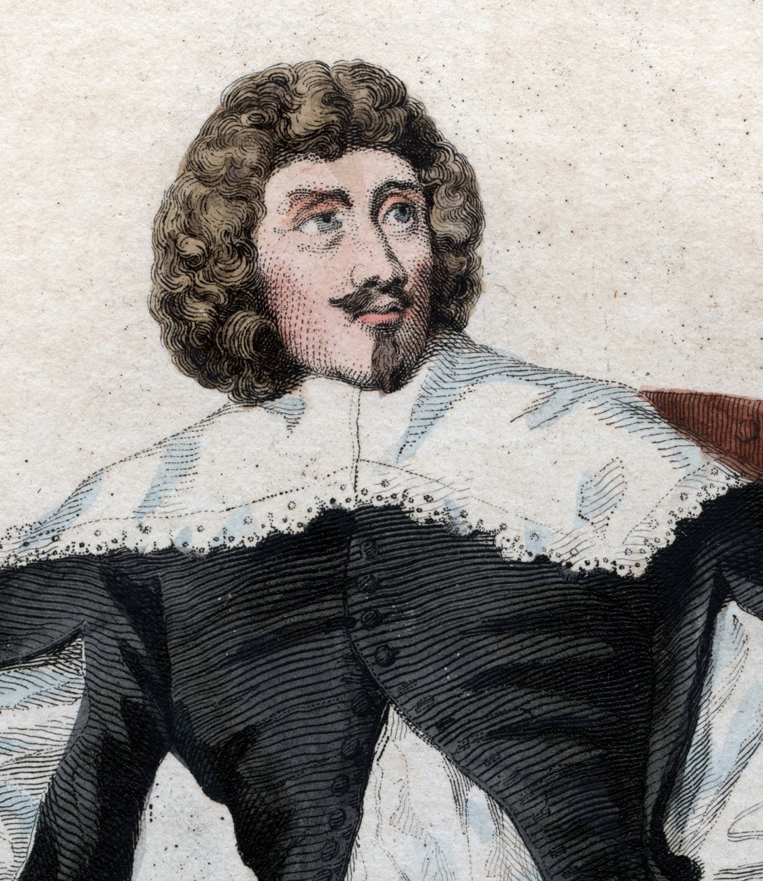 Jean Louis Guez de Balzac (1597-1654) francia író portréja. alkotó: French School