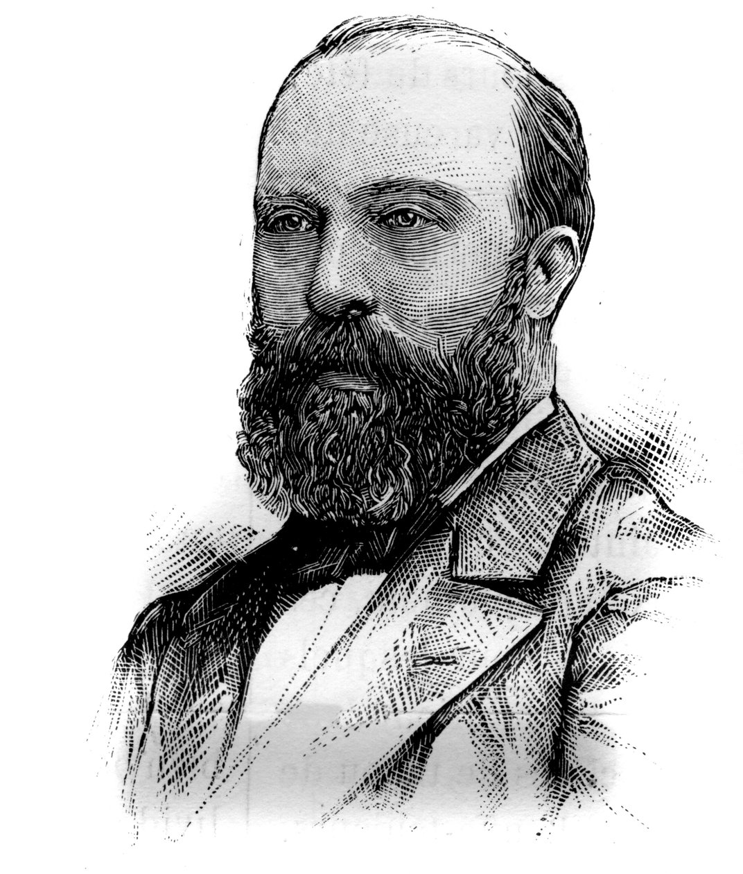Jean Marie Ferdinand Sarrien (1840-1915) francia politikus portréja. Metszet a „Le Monde Illustré”-ben, január 16 alkotó: French School