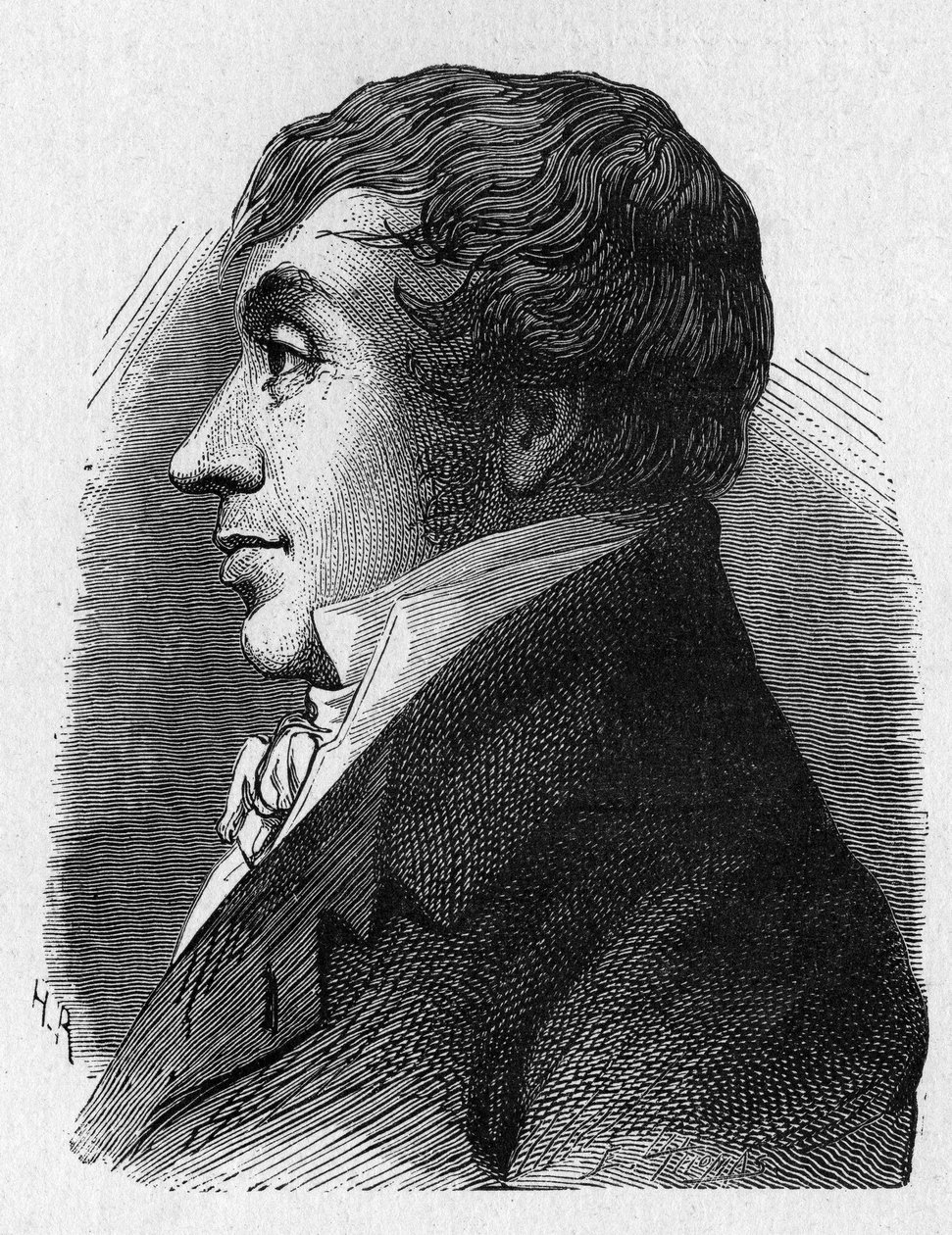 Jean Marie Joseph (Jean-Marie-Joseph) Coutelle (1748-1835), a Köztársaság alatti katonai repülőterek parancsnokának portréja – a Tudományos albumban; jeles tudósok; Nagy felfedezések””” 1896 alkotó: French School