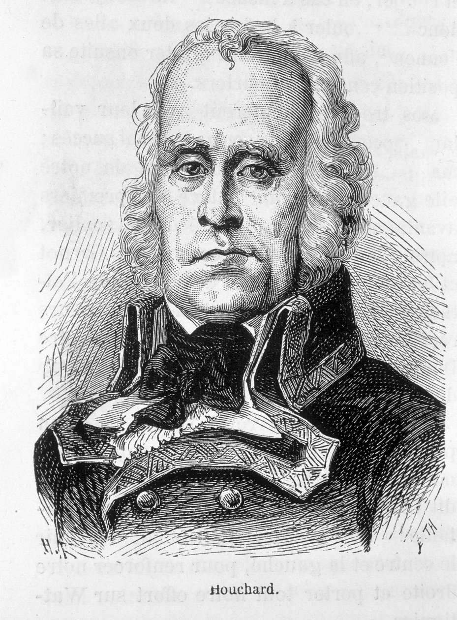 Jean Nicolas Houchard (1738-1793), francia tábornok portréja – Henri Martin „L’Histoire de France” című művében alkotó: French School