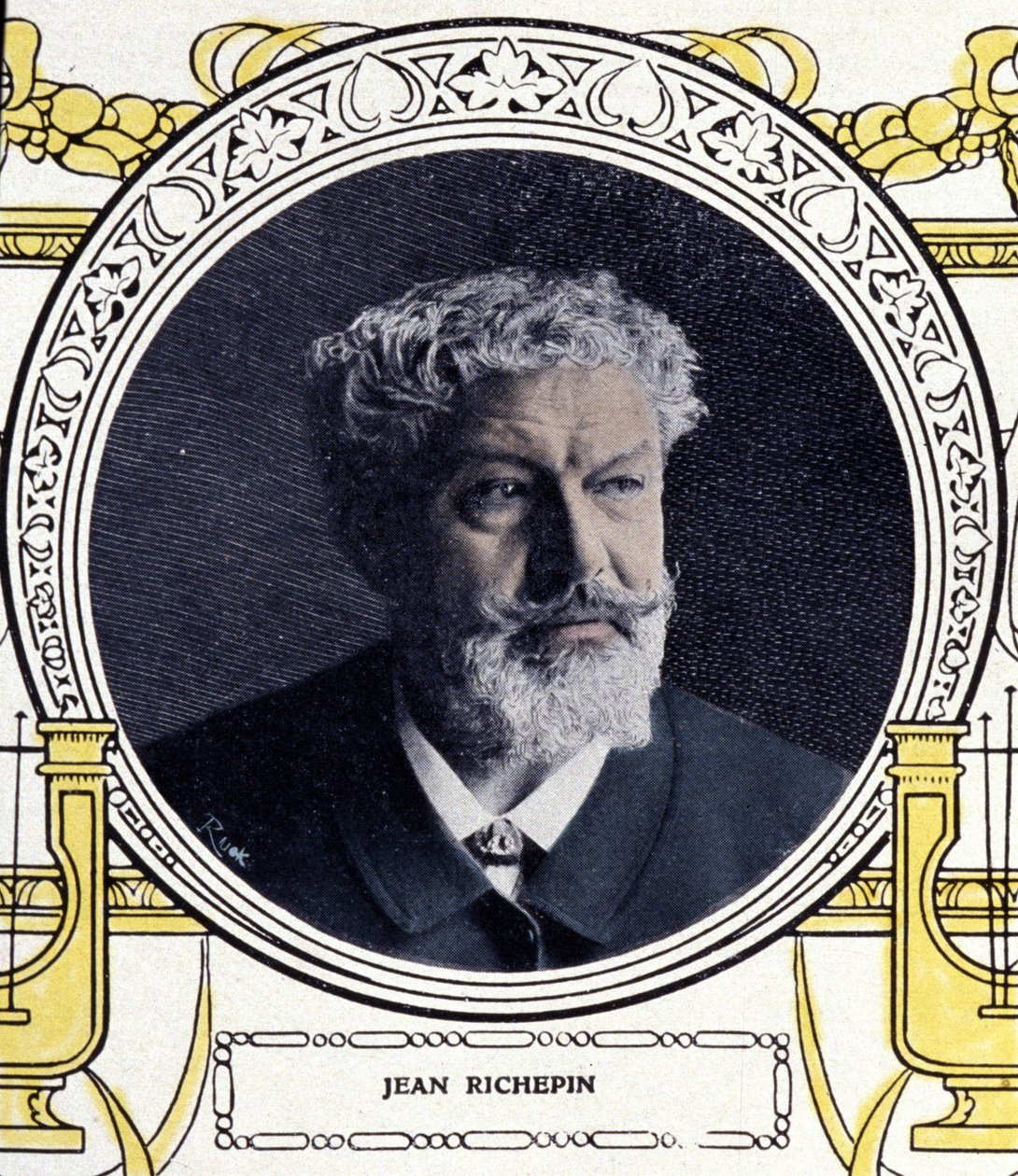 Jean Richepin (1849-1926) francia író portréja. alkotó: French School