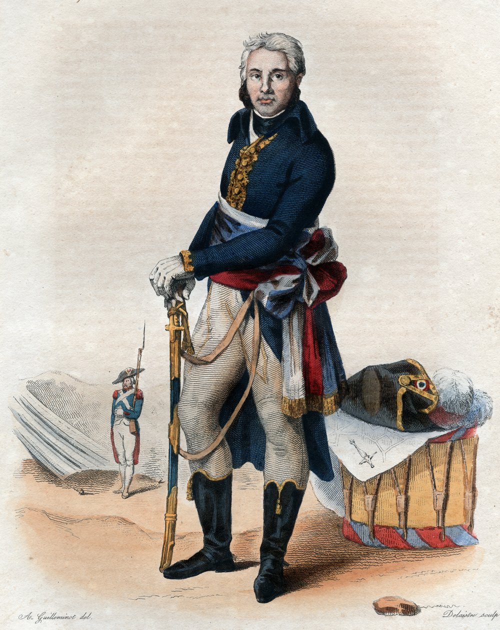 Jean Victor Moreau (1763-1813) francia tábornok portréja. alkotó: French School