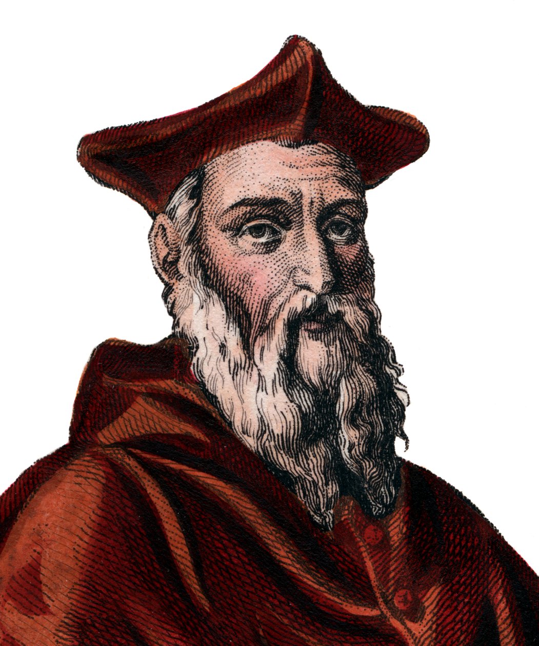 Jean du Bellay (1492-1560), francia bíboros és diplomata portréja. alkotó: French School