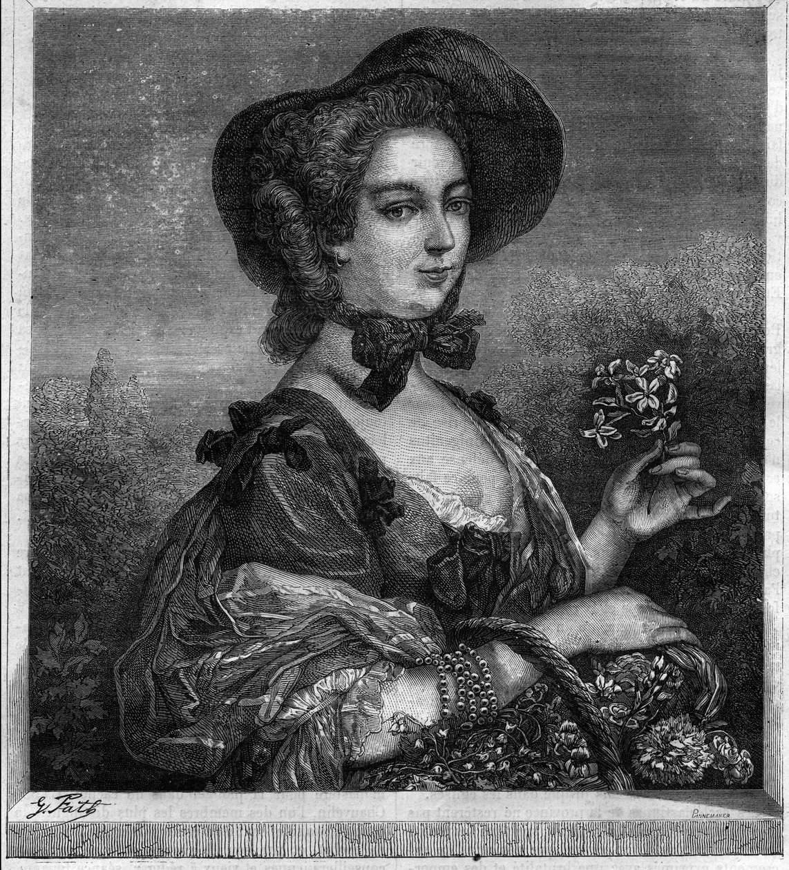 Jeanne Antoinette Poisson, Pompadour márkiné (Madame de Pompadour néven ismert) portréja alkotó: French School
