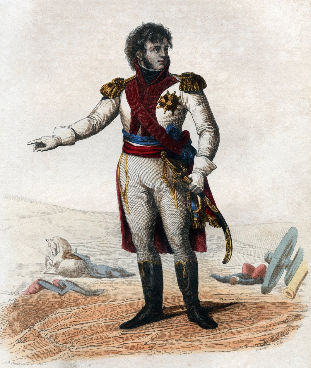 Joachim Murat (1767-1815), francia marsall és főadmirális portréja. alkotó: French School