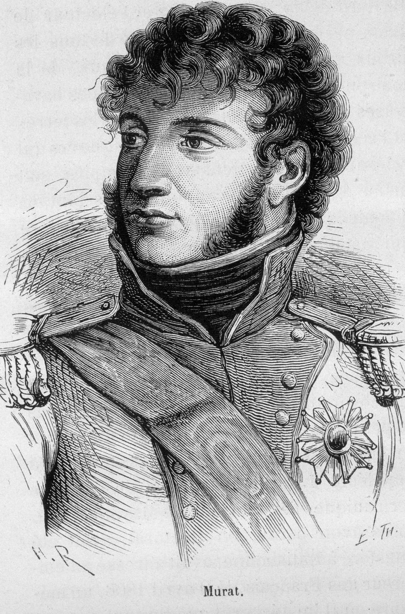 Joachim Murat (1767-1815) portréja – Henri Martin "L