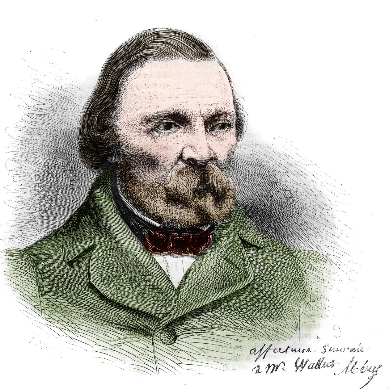 Joseph Mery (1797-1866) francia költő és drámaíró portréja. alkotó: French School