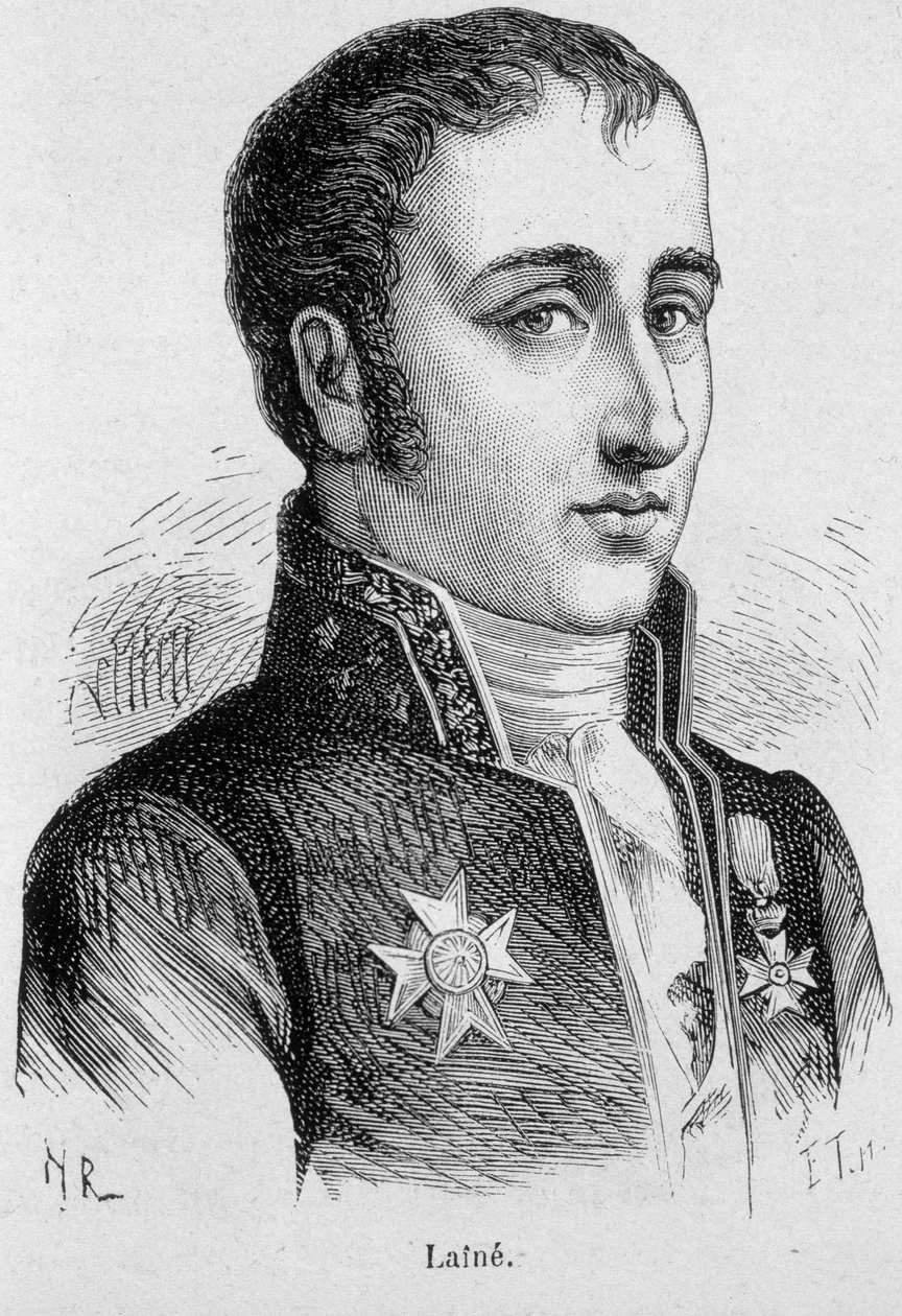 Joseph, Lainé vikomt (1767-1835), francia politikus portréja – Henri Martin „L