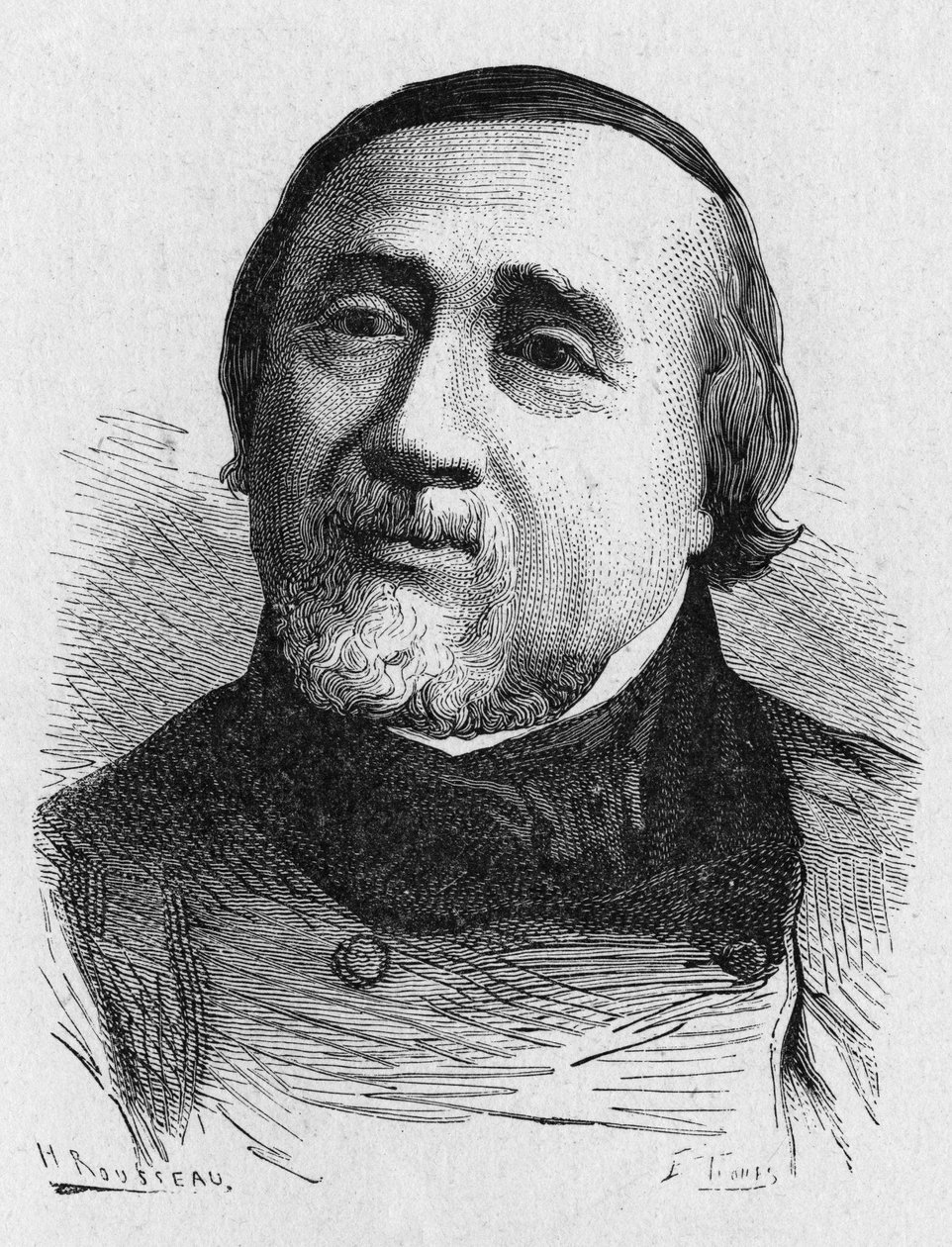 Jules Francois Dupuis Delcourt (1802-1864) portréja (Jules-Francois Dupuis-Delcourt), francia repülõgép – az „Album de la Science; jeles tudósok; Nagy felfedezések”””” 1896. alkotó: French School