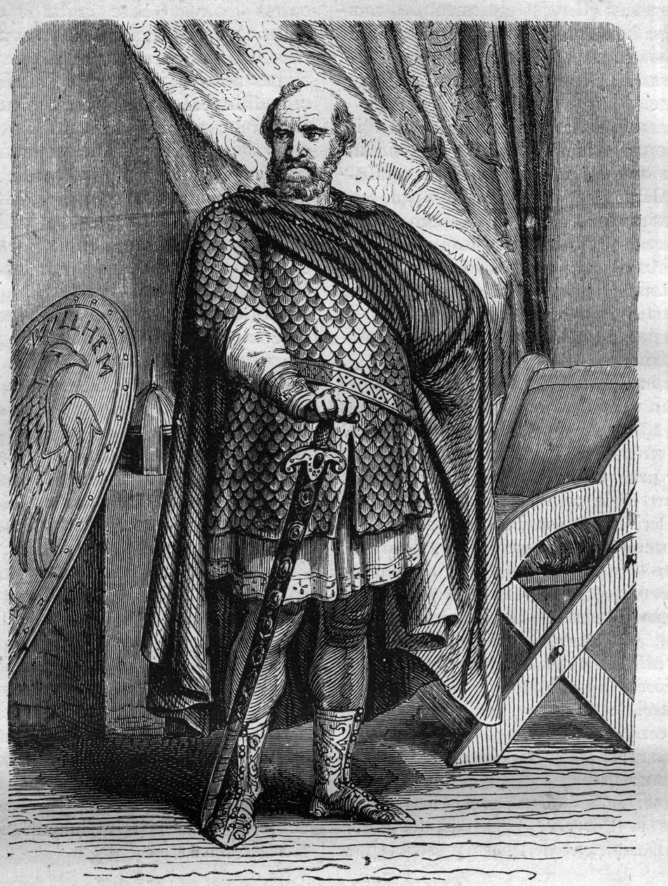Etienne (Stephen) dit de Blois király (1096-1154), Anglia utolsó normann királyának portréja. Maurice Lachatre vésése „A pápák történetébe” (...) A királynő és a császárok bűnei az évszázadok során alkotó: French School