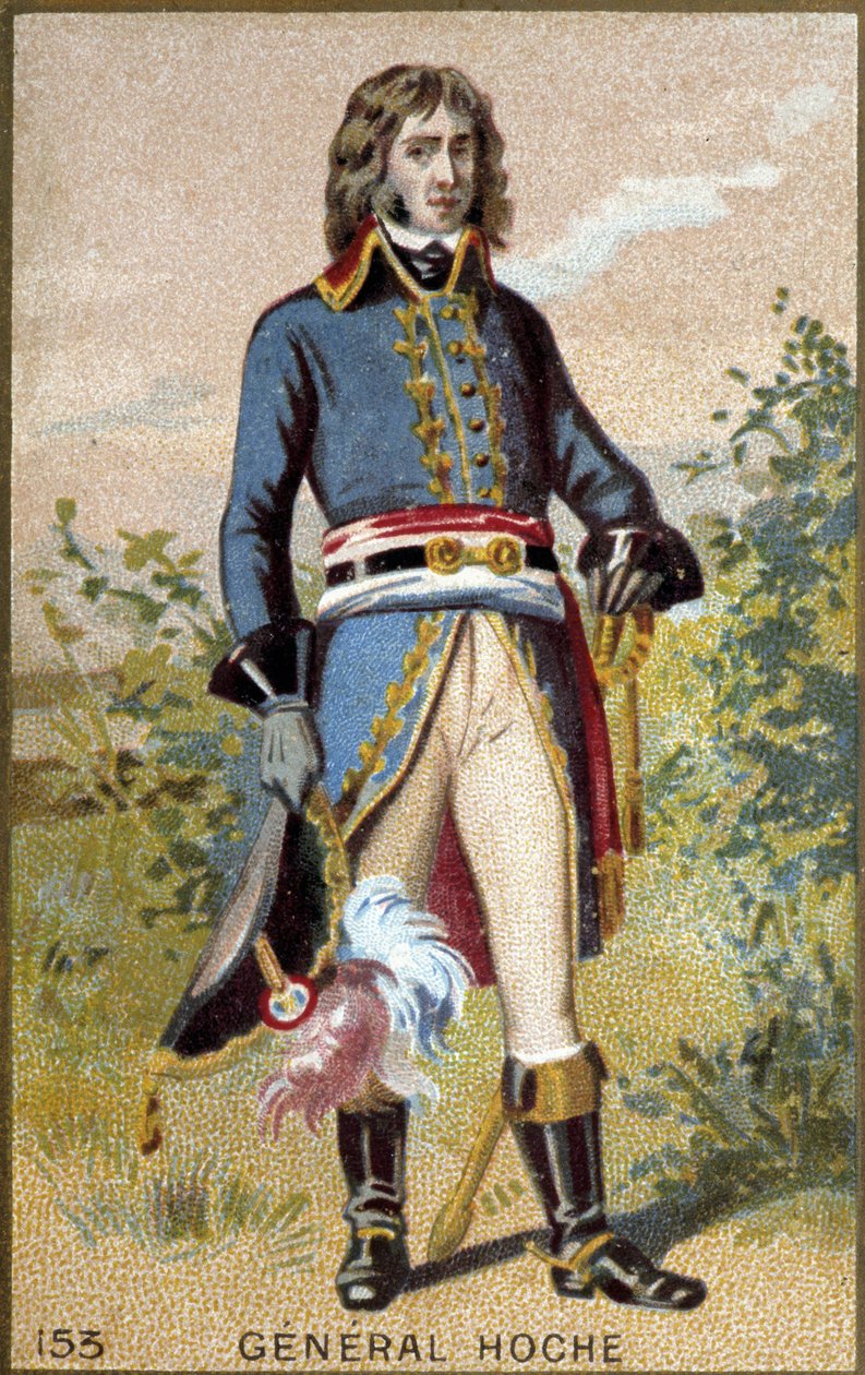 Lazare Louis Hoche (1768-1797) francia tábornok portréja. alkotó: French School