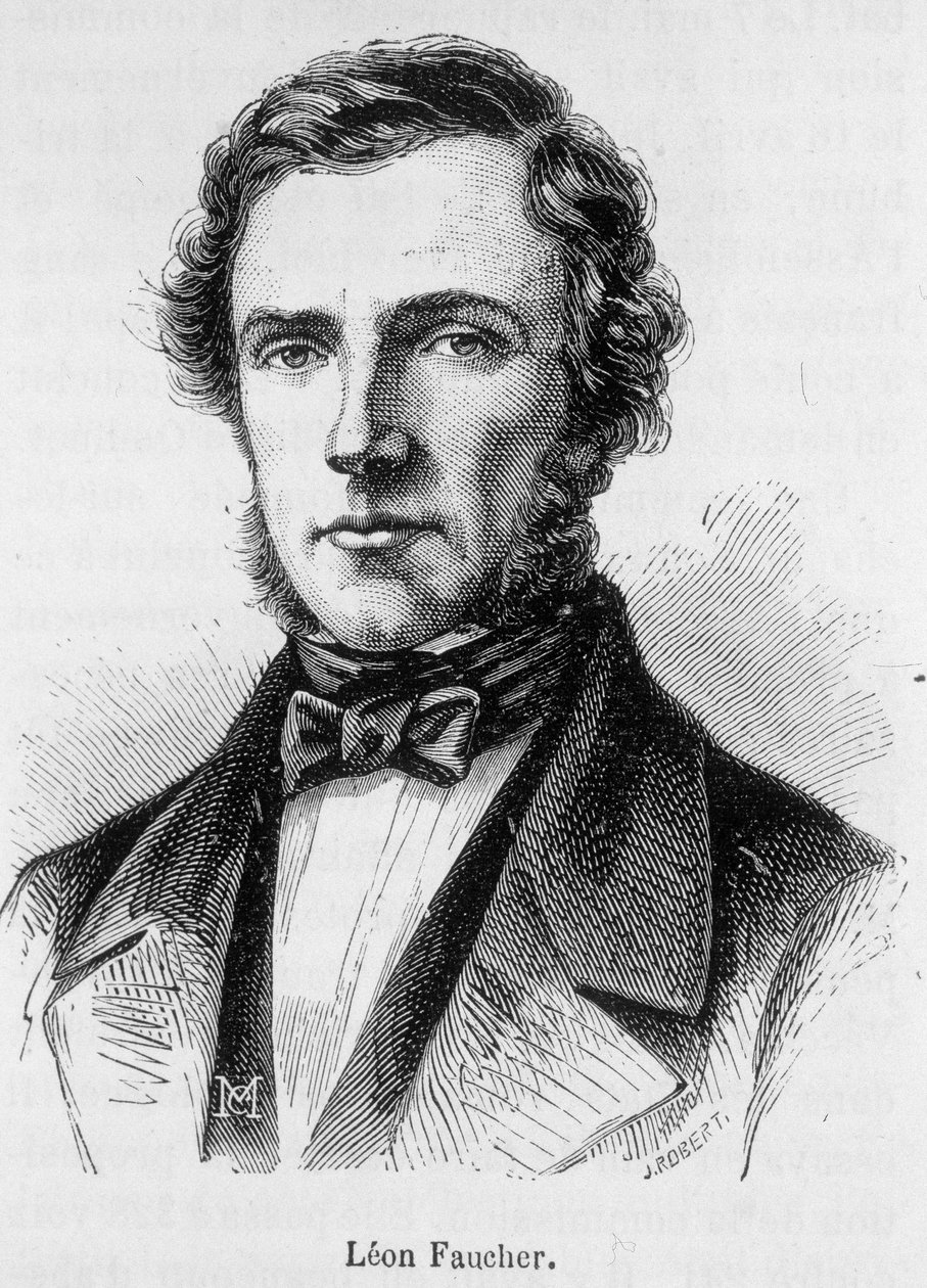 Leon Faucher portréja alkotó: French School