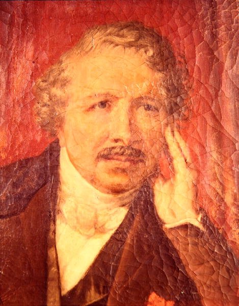 Louis-Jacques Daguerre (1787-1851) portréja (olaj, vászon) alkotó: French School