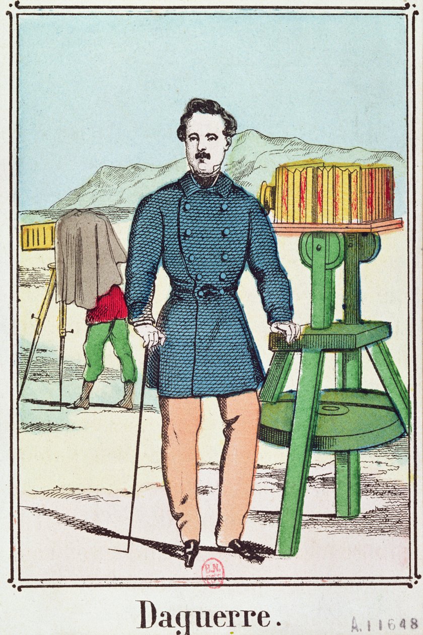 Louis-Jacques Daguerre (1787-1851) portréja alkotó: French School